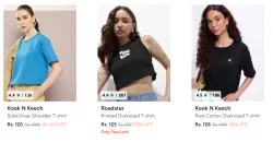 Women Tshirt Starting @ ₹120