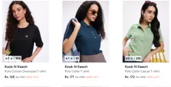 Women Tshirt Starting @ ₹128