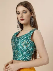 Women U-Neck Sleeveless Blouse