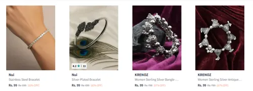 Image of Women's Bracelet starting at ₹99