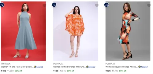Image of Women's Clothing at minimum 88% Discount