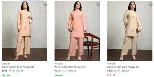 Image of Women's Ethnic Sets @ Starting ₹375