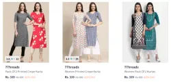Womens Fashion Kurta Minimum 60% Discount