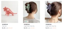 Womens Hair Accessories at ₹49