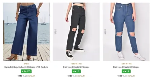 Image of Womens Jeans & Jeggings at Starting ₹240