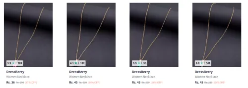 Image of Women's Jewellery Starting at ₹36