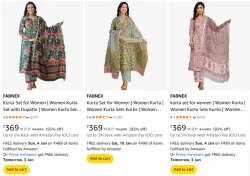 Womens Kurta Set @ Starting ₹369