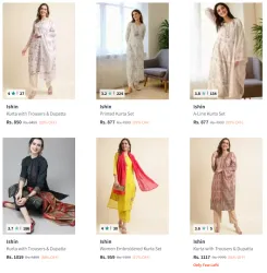 Womens Kurta Sets @ Up to 89% Discount