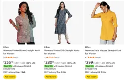 Womens Kurta Starting @ ₹214