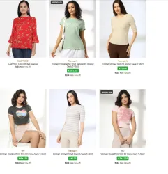 Womens Premium Tops From ₹101
