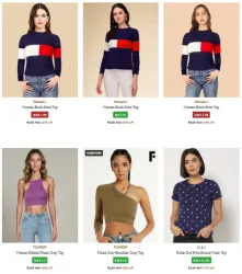 Womens Shirts, Tops & Tunics @ Start ₹100