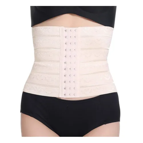 Image of Women's Steel Boned Waist Trainer Belt (Free Size)
