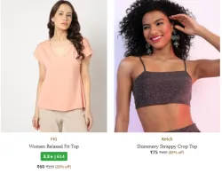 Womens Tops & Tunics Starting @ ₹60