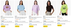 Womens Tshirt upto 90% discount
