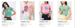 Womens T-Shirts starting at ₹99