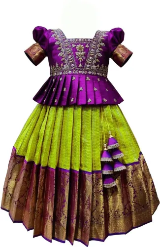 Image of Wommaniya Impex Girls Lehenga Choli 