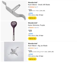 Wonder chef Home & Kitchen starting From ₹39