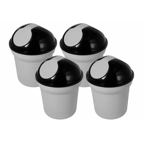 Image of Wonder Homeware Server Euro Dustbin for Car Set of 4 