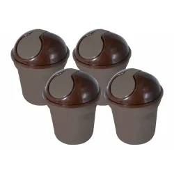 Wonder Homeware Server Euro Dustbin Setof4 