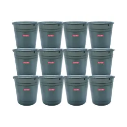Wonder Homeware WBP Dustbin Set, 12 pc
