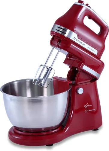 Image of WONDERCHEF 300 W Red Stand Mixer