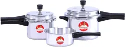 WONDERCHEF 5 L, 3 L, 2 L Pressure Cooker (Aluminium)