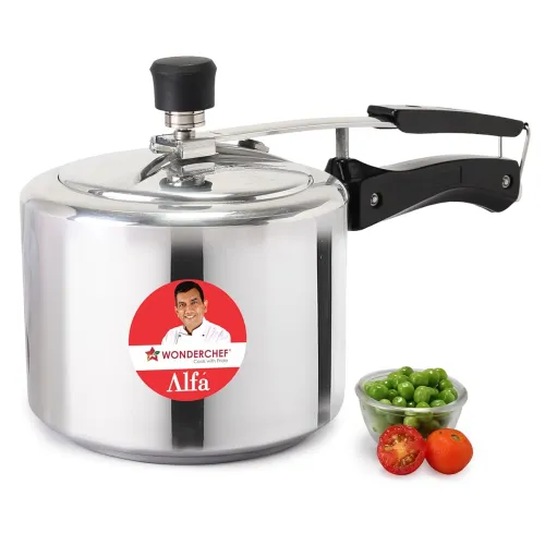 Image of Wonderchef Alfa Aluminium Inner Lid Pressure Cooker 3 Litre