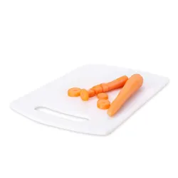 Wonderchef Ambrosia Vegetable Chopping Board | 16\ x 10\ | 6mm Thickness | Crack-Resistant and Unbreakable | Odour and