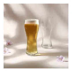 Wonderchef Bormioli New Weizen Beer Tumbler 400 ml, Set of 6