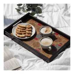 Wonderchef Casablanca Damask Motif Tray