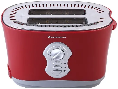 Image of WONDERCHEF Crimson Edge Slice Toaster Plus 800 W Pop Up Toaster 
