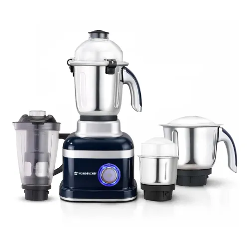 Image of Wonderchef Cube 1000W Mixer Grinder with 4 Jars