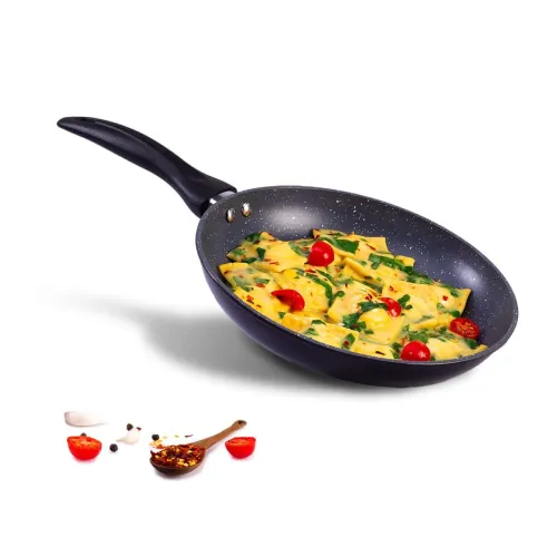 Image of Wonderchef Duralite Die-cast Non Stick Fry Pan 24cm | 1.2 L | Grey