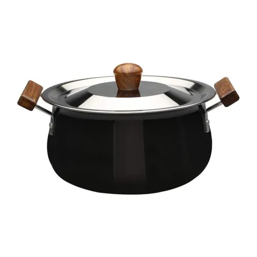 Image of Wonderchef Ebony Hard Anodized Handi 5L