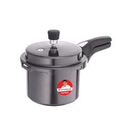 Wonderchef Taurus Hard Anodized Outer Lid Pressure cooker, 3liter