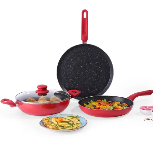 Image of Wonderchef Milano Cookware 4 Pc Set