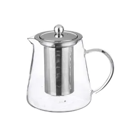 WONDERCHEF Modern Borosilicate Glass Tea Pot 850ML