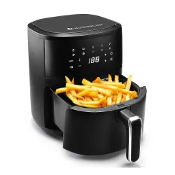 Wonderchef Neo Pro Digital Air Fryer | 4.5L | 1450W | Rapid Air Technology | 10 Pre-Set Functions | Temperature and Time