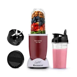 Wonderchef Nutri-blend Activ Mixer Grinder Blender, Smoothie Maker, 500W 22000 RPM 100% Full Copper Motor, 2 Unbreakable