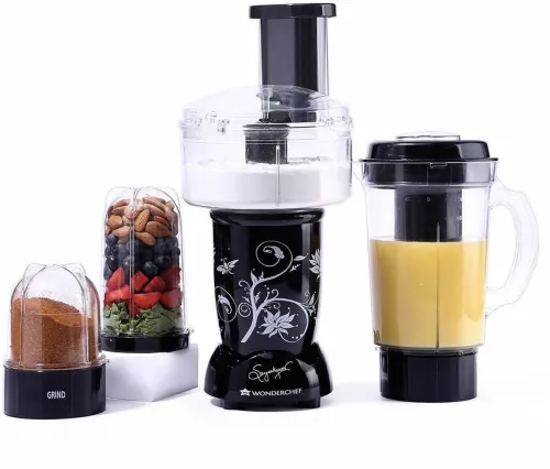 Image of WONDERCHEF Nutri-blend FP-Compact 400W Food Processor (Black)