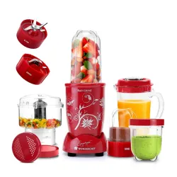 Wonderchef Nutri-blend Juicer, Mixer, Grinder & Chopper | 500W 100% Full Copper Motor | Complete Kitchen Machine | 4 Unb