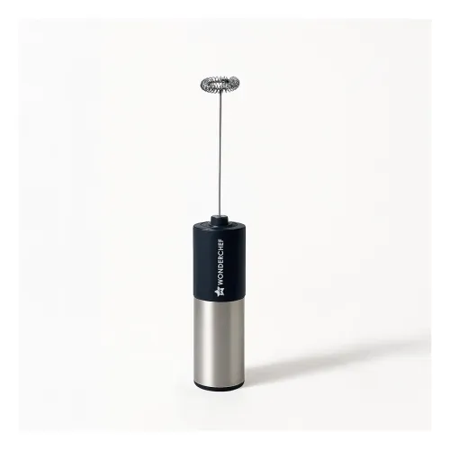 Image of Wonderchef Regalia 6W Milk Frother for Coffee - Handheld Battery-Operated for Coffee, Lattes, Lemonade, Hot Chocolates a