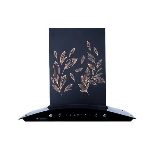 Image of Wonderchef Ruby Curve Flora 60 cm Auto Clean Wall Mounted Chimney
