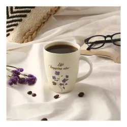 Wonderchef Sicilia “Life Happens Now” Bone China Mug