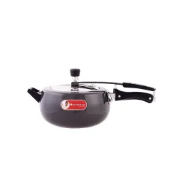 Wonderchef Taurus Hard Anodized Inner Lid Pressure cooker, 5 Liter