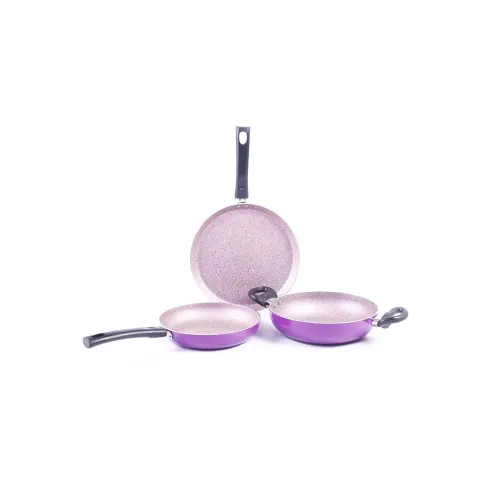 Image of Wonderchef Valencia Non-Stick Cookware 3 Piece Set