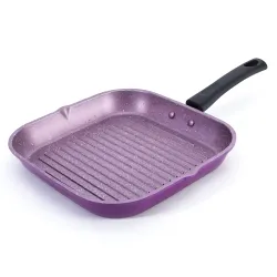 Wonderchef Valencia Non-Stick Grill Pan 24cm for Kitchen