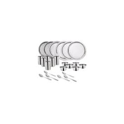 Wonderchef Venice Stainless Steel Dinner Set of 24pcs