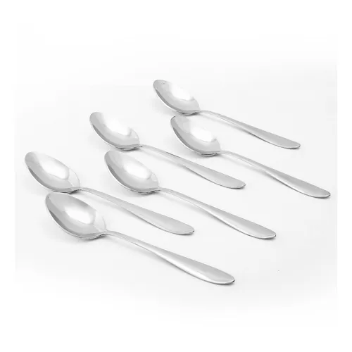 Image of Wonderchef Venice Stainless Steel Spoon Set of 6 