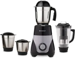 WONDERCHEF Vista 750 W Juicer Mixer Grinder (Vista | 4 Jars | Black & Grey)